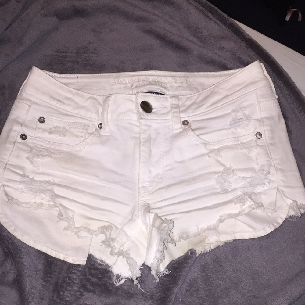 American Eagle ripped high waisted